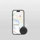 2. SBS Track My Circle Waterproof IP65 Locator Compatible with Apple Find My - Black
