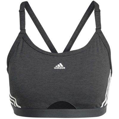 8. adidas Aeroreact Training Light-Support 3-Stripes Bra W HC7870