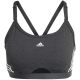 8. adidas Aeroreact Training Light-Support 3-Stripes Bra W HC7870