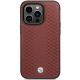 3. Case BMW BMHCP14X22RFGR iPhone 14 Pro Max 6.7" Burgundy/burgundy Leather Diamond Pattern