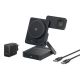 2. Baseus PicoGo AF21 3in1 Qi2.2 35W Wireless Charger with 45W EU Power Adapter and 1m USB-C Cable - Black