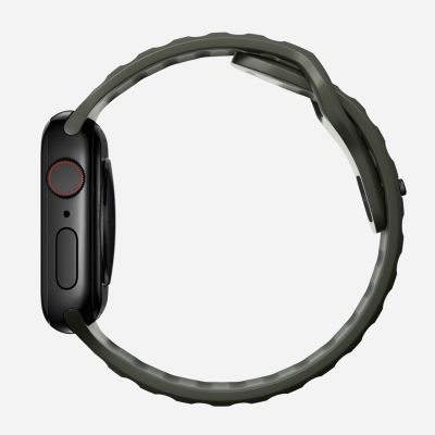 8. NOMAD Sport Band - strap for Apple Watch 46mm/49mm with FKM (ash green)