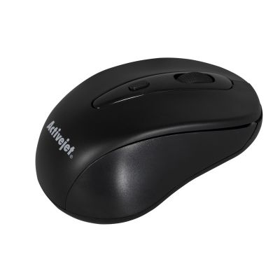 3. Activejet AMY-213 Wireless USB Mouse (optical; 1600 DPI; black)