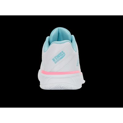 4. K-swiss EXPRSLIGHT3 HB PADEL WHITE/SOFT NEON BLUE/NEON BUBLE GUM-M sneakers (98900-146-M)