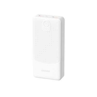 Powerbank Dudao K10 10000mAh 2.4A 2 x USB-A - white