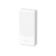 Powerbank Dudao K10 10000mAh 2.4A 2 x USB-A - white