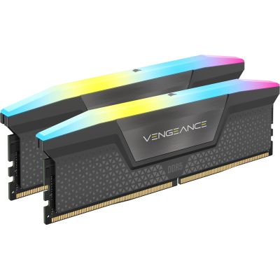 6. RAM Memory DDR5 32GB PC 6400 CL32 CORSAIR KIT (2x16GB) Vengeance RGB