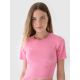 Women's crop top slim plain 4F 4FRAW24TTSHF2581-54S