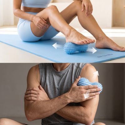 5. Spokey DOUBLE PIN Double Massage Ball