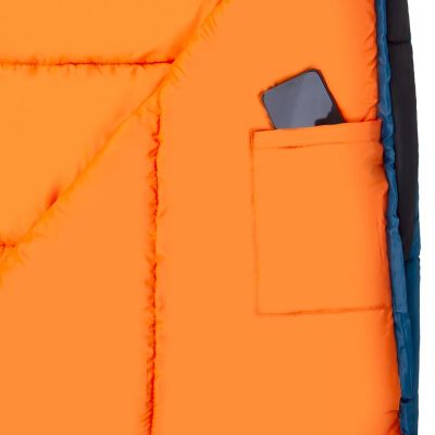 4. NILS CAMP NC2012 Sleeping Bag, Black-Navy Blue