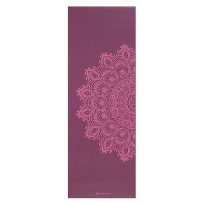 5. Purple Mandala yoga mat 6mm GAIAM 62202