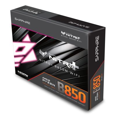 14. SAPPHIRE NITRO+ B850M WIFI motherboard