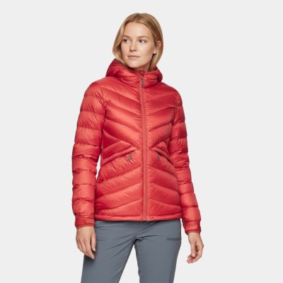 13. Alpinus Rocca women's down jacket red YT18753