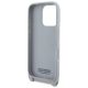 6. BMW M Edition Carbon Stripe & Strap iPhone 16 Pro Max Case - Gray