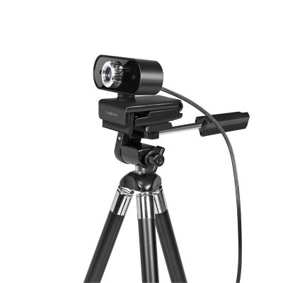 5. LogiLink UA0371 Webcam 3 MP 1920 x 1080 px USB 2.0 Black, Silver
