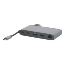 Mobilis 020027 Wired Docking Station USB 3.2 Gen 1 (3.1 Gen 1) Type-C Gray