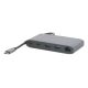 Mobilis 020027 Wired Docking Station USB 3.2 Gen 1 (3.1 Gen 1) Type-C Gray
