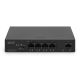 5. Digitus Gigabit Ethernet PoE Switch, 4 PoE ports + 1 uplink port, available PoE power: 60 W