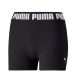 5. Puma Stron 3 women's training shorts, elastic, black, comfortable