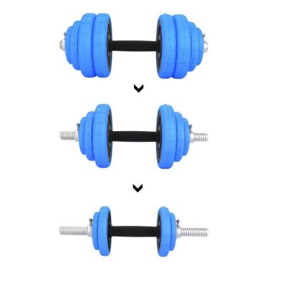 21. HMS SGG30 BAR 2-in-1 weight set (barbell and dumbbells) 30 kg