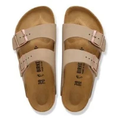 10. Birkenstock Arizona Tabacco Brown narrow men's brown flip-flops (0352203)