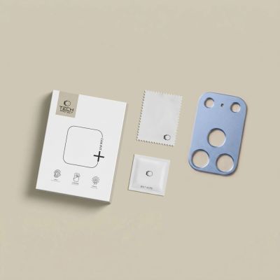 9. Tech-Protect Camalloy Fit+ Camera Module Cover for iPhone 18 Pro Max – Light Blue