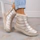 8. Waterproof patent snow boots News W EVE181E beige