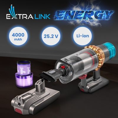 2. Extralink EX.94552 Vacuum Cleaner Accessory/Consumable Battery Handheld Vacuum Cleaner