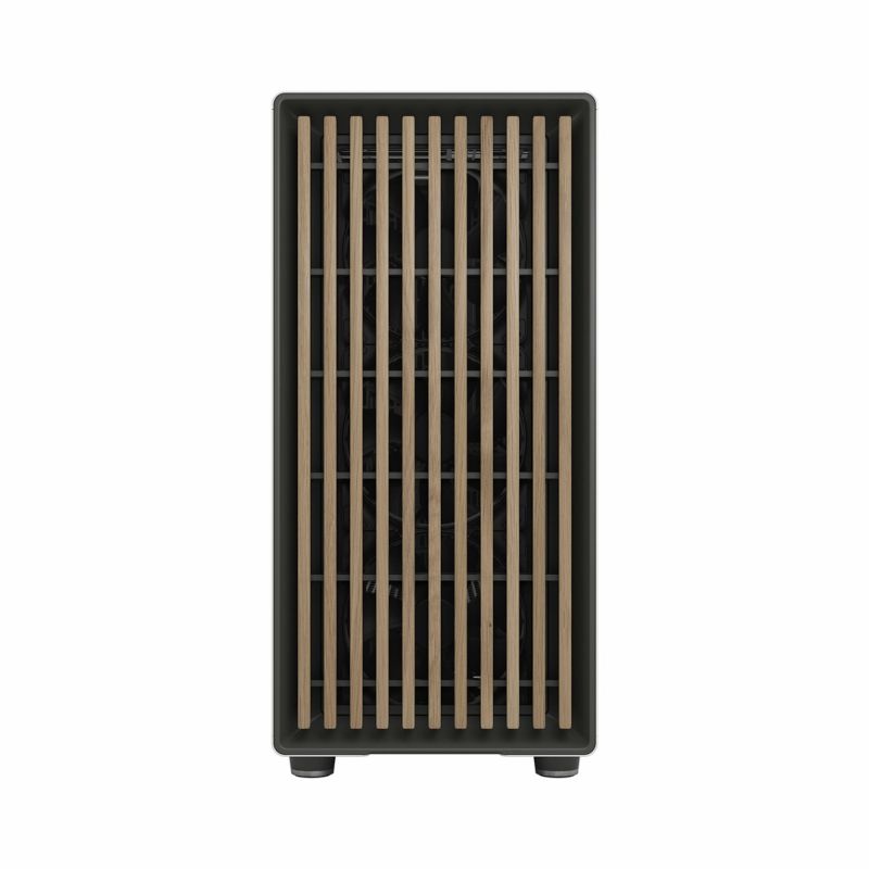 5. Fractal Design North XL Midi Chalk TG Clear Case (White, Transparent Side)