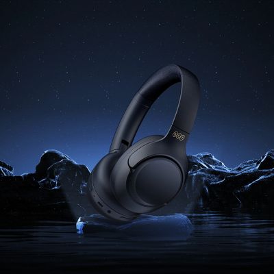 8. QCY H3 Over-Ear Headphones with ANC and Bluetooth 5.4 - Black