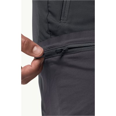 5. Jack Wolfskin Active Track Shorts Men phantom black (1503791_6350)