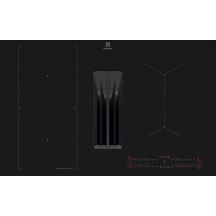 Induction hob with built-in extractor hood ELECTROLUX ECC83443CZ SaphirMatt black matt 80 cm
