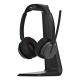 9. EPOS IMPACT 1061 ANC Wireless Headset Headband Office/Call Center Bluetooth Charging Base Black