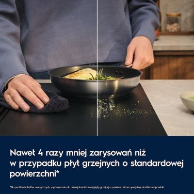2. Matt induction hob ELECTROLUX EIS87453IZ Sense Boil+Fry SaphirMatt 77 cm black, colour black