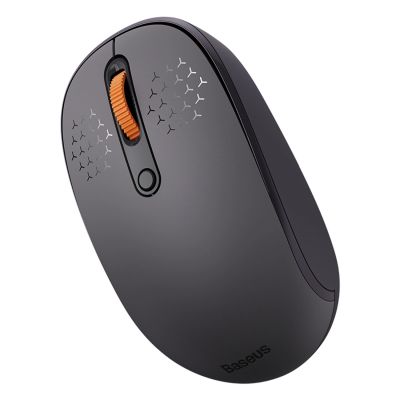 5. Baseus F01B 2.4GHz Wireless Mouse + Bluetooth 3.0 + 5.0 - Gray