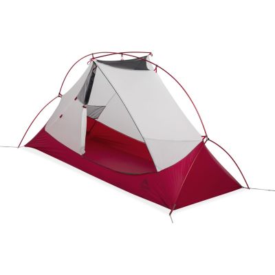 12. MSR Hubba Hubba Bikepack 1 person Green, Red, White Triangle Tent