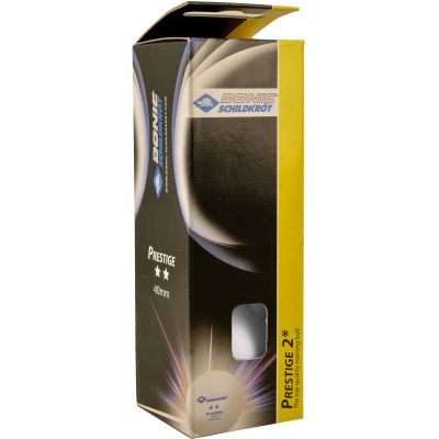 Donic Prestige table tennis balls* 3 pcs white