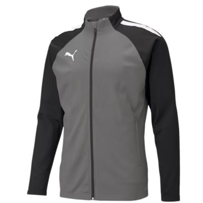 3. Men’s Puma teamLIGA Training Sweatshirt Grey-Black 657234 13