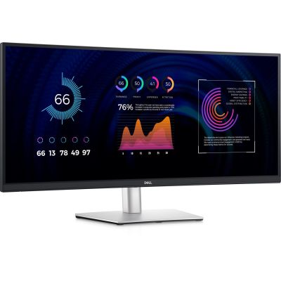 7. DELL P Series P3424WE Computer Monitor 86.7 cm (34.1") 3440 x 1440 px 4K Ultra HD LCD Black