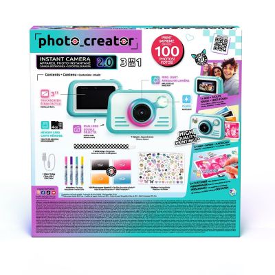 4. PHOTO CREATOR Instant camera with color photo paper