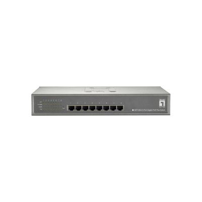 5. LevelOne GEP-0822 - Switch - 8 x 10/100/1000 (PoE) - Rack Mount - PoE (GEP-0822)