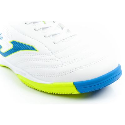 5. Joma Toledo JR 2602 indoor football shoes for kids, white
