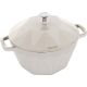 STAUB LA COCOTTE Diamond Cast-Iron Pot, 2.8 L, Truffle
