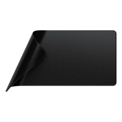 3. Vegan leather desk pad (black)
