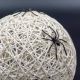 3. DECORATIVE BALL LAMP WITH SPIDER LED 15CM HALLOWEEN WHITE