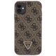 3. Guess GUHCN61P4TDSCPW Case for iPhone 11 / Xr - Brown Crossbody 4G Metal Logo