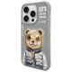 2. Nimmy Cool&Cute 2.0 Bear Case for iPhone 15 Pro - Gray