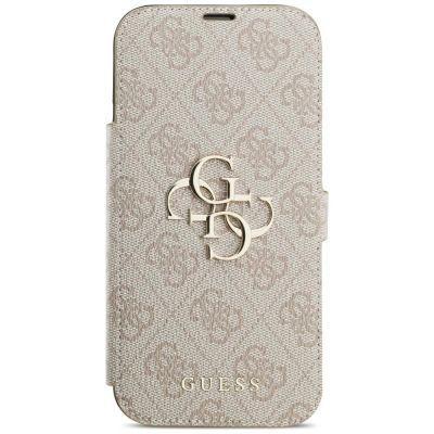 3. Guess Book 4G Metal Logo Case for iPhone 18 Pro Max / 17 Pro Max - Pink