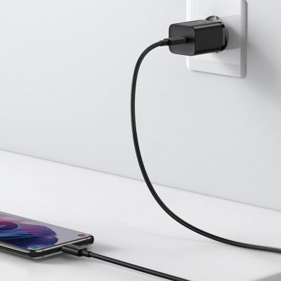 12. Baseus Super Si 1C fast charger USB Type C 25W Power Delivery Quick Charge black (CCSP020101)