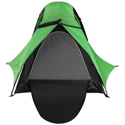 9. 2-PERSON SPLASH TENT WITH ENERO CAMP FLYWALL